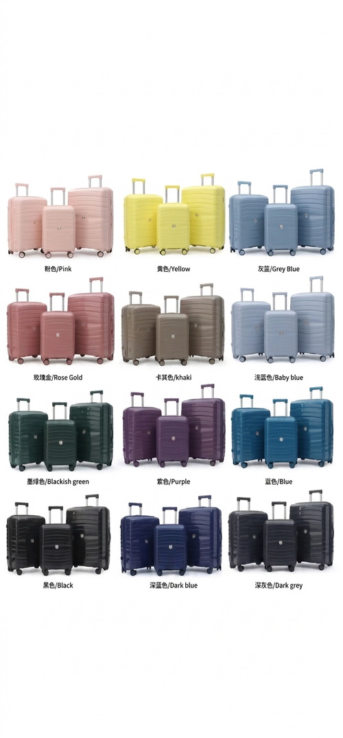 Lot de 3 valises incassable